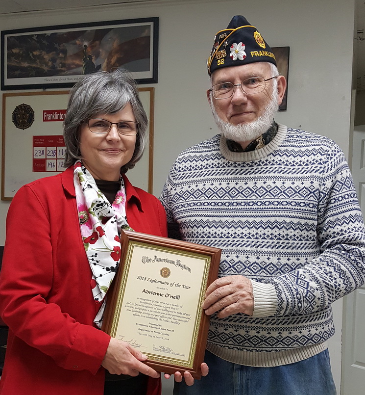 2018 Legionnaire of the Year
