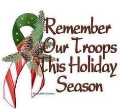 Remember Our Troops This Holiday