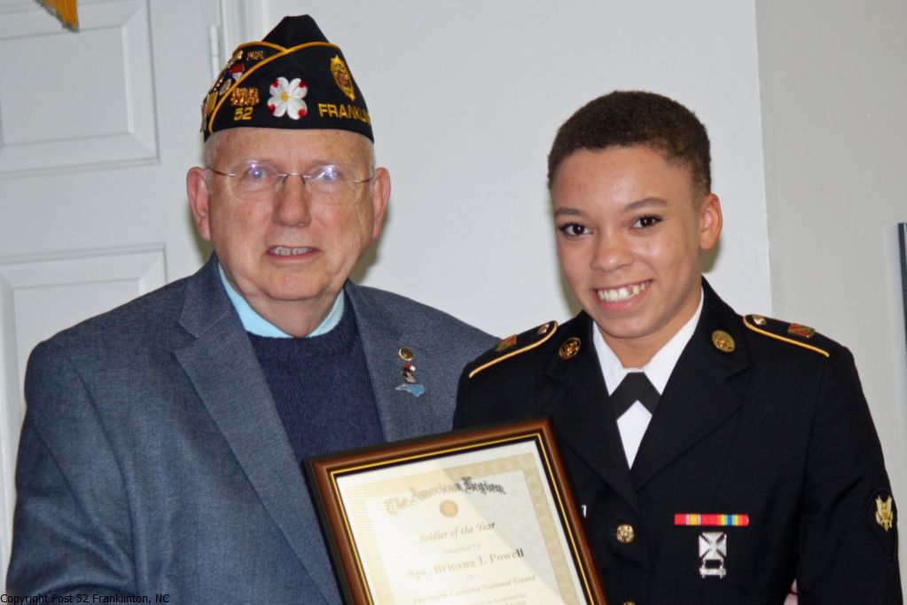 photo of Soldier of Year