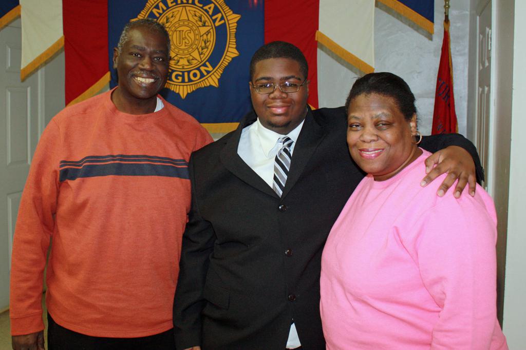 The Lewis family–Mr. Willie C. Lewis Jr. and wife Debra with their son Willie Lewis III
